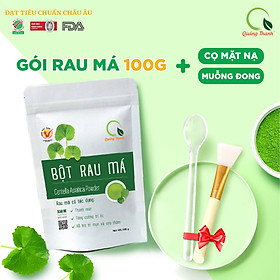 Bột Rau Má Quảng Thanh 100gr - Ngăn Ngừa Mụn, Thâm, Thanh Lọc Cơ Thể