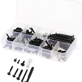 226pcs Electric Guitar Screw Kit for Pickup Switch Neck Plate Buttons Mount