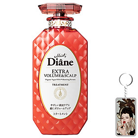 Dầu Xả Moist Diane Extra Volume & Scalp Treatment Hàn Quốc 450ml tặng móc khoá