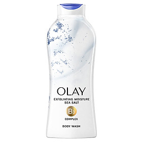 New Sữa Tắm Olay Fresh Daily Exfoliating Sea Salts