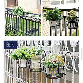 Mua Giỏ Hoa Treo Ban Công - Sơn Tĩnh Điện Hàng Đẹp
