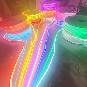Mua 1 mét dây led neon silicone uốn chữ 6mm điện 12V(chưa kèm nguồn)
