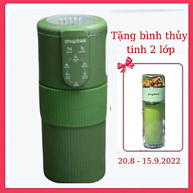 Mua  HÀNG CHÍNH HÃNG  Máy Làm Sữa Hạt SNAPBEE Mini Màu Xanh - Làm Sinh Tố  Nấu Cháo  Soup - Nhanh  Dễ Vệ Sinh