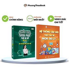 Hình ảnh sách Combo Sách Địa Lý Lớp 12, Ôn Thi THPTQG - Cô Vũ Thị Ngọc Phước