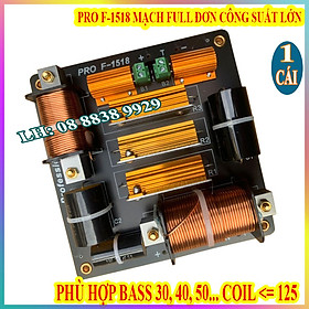 MẠCH PHÂN TẦN PRO F-1518 FULL ĐƠN CAO CẤP HÀNG NHẬP KHẨU - GIÁ 1 MẠCH