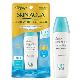 Gel Chống Nắng Dưỡng Da Khi Vận Động Mạnh Sunplay Skin Aqua Outdoor+ SPF50+ PA++++ (30g)