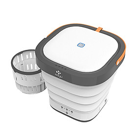 Máy Giặt Mini Di Động Moyu Với Bộ Làm Sạch Bằng Tia Cực Tím Có Thể Gấp Lồng Giặt Phù Hợp Cho Du Lịch