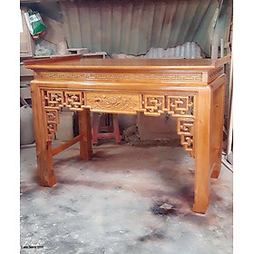 Mua Bàn thờ 1 tầng mẫu triện sen 1m54 đến 1m97
