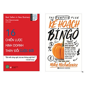 Combo 2 Cuốn: Kế Hoạch Bí Ngô + 16 Chiến Lược Kinh Doanh Thay Đổi Cuộc Đời