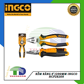 Kềm răng 8"/200mm ingco hcp28208