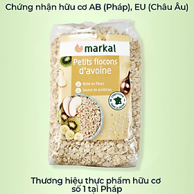 Yến mạch hữu cơ Markal cán mỏng 500g