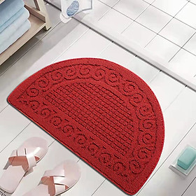 Mua Thảm nhà tắm ovan siêu thấm hút  thảm chùi chân chống trượt mềm mịn 60 x 40cm hiện đại đơn giản
