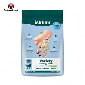 Thức ăn hạt cho chó dễ dị ứng - ISKHAN DOG ALLERGY FREE 2,5KG