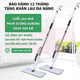 Mua Chổi lau nhà thông minh tách nước bẩn K9 xoay 360 độ  cây lau nhà tự vắt thông minh kèm xô thế hệ mới  tặng 2 bông lau