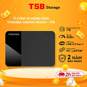 Ổ Cứng Di Động Toshiba Canvio Ready Hàng Chính Hãng