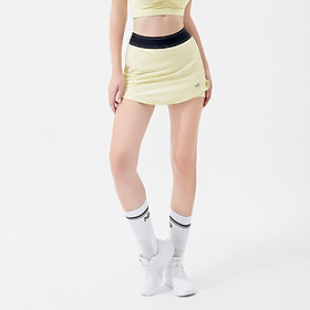 Chân Váy Thể Thao Hibi Sports SK002, Kiểu Phối Trắng 2 Bên, Chất Vải Xi