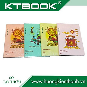 Gói 50 cuốn Sổ Tay Bìa Thơm Cao Cấp Dày 50 cuốn gói 110 trang thương hiệu