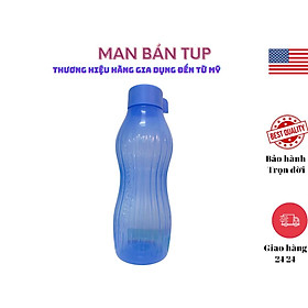 Bình nước Eco 880ml, để được ngăn đông -18 độ, màu Xanh Dương