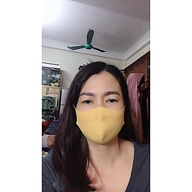 Combo 10 khẩu trang vải su cao cấp chống giọt bắn, đeo không nóng bí, ôm sát mặt