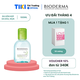 Dung dịch làm sạch và tẩy trang Micellar cho da hỗn hợp và da dầu Bioderma Sébium H2O