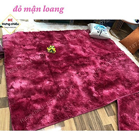 Mua Thảm lông loang trải sàn  thảm trải sofa phòng khách phòng ngủ KIM HUỆ