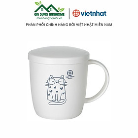 LY NHỰA CÓ NẮP VIỆT NHẬT 6039 LY CỐC NHỰA KÈM CÓ NẮP UỐNG CAFE, UỐNG TRÀ TIỆN LỢI - TADAHOME