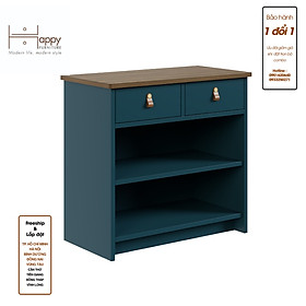 [Happy Home Furniture] NOMIA , Tủ lưu trữ 3 tầng - 2 ngăn kéo , 68cm x 35cm x 64cm ( DxRxC), THK_068
