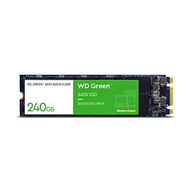 (Giá Hủy Diệt) Ổ cứng SSD Western Digital Green M2 2280 SATA III 240GB / 480GB model G3G0B mới nhất 2023 - Hàng Chính Hãng - 240GB