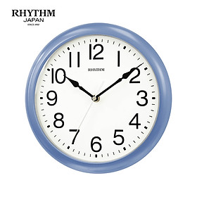 Hình ảnh Đồng hồ Rhythm CMG621NR04- Kt 26.2 x 4.0cm, 320g, Vỏ nhựa. Dùng Pin.