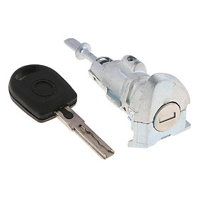 Auto Left Door Lock Cylinder with Key Barrel for VW Volkswagen Magotan 10-15