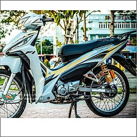 Tem Rời Wawe RSX Trắng chỉ vàng