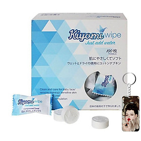 Mua Túi Khăn Nén Đa Năng Dạng Kẹo Nhật Bản Kiyomi (50 Viên Kẹo) khổ 22x24cm