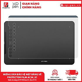 Mua Miếng Dán Bảo Vệ Mặt Bảng Vẽ XP-Pen Deco 01 Protector Film - Hàng chính hãng