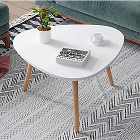 Mua Bàn trà bệt sofa hiện đại hình tròn oval trang trí decor phòng ( nhiều kích thước)