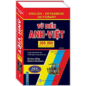 Sách - Từ điển Anh Việt 300000 Mục từ và định nghĩa (bìa cứng)
