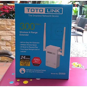 Mua THIẾT BỊ KÍCH SÓNG WIFI TOTOLINK EX200 (Trắng) - Hàng Chính Hãng