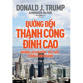 Hình ảnh Đường đến thành công đỉnh cao - Donald J. Trump