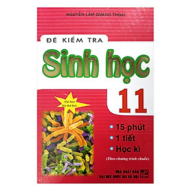 Đề Kiểm Tra Sinh Học 11