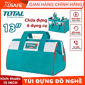 Mua Túi đựng đồ nghề TOTAL THT261325 | Giỏ đựng dụng cụ Kích thước: 13 Tải trọng tối đa: 12kg  dùng để chứa những vật dụng như cờ lê  bake  lục giác  máy khoan …