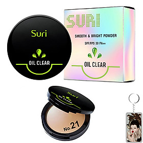 Phấn Trang Điểm Suri Oil Clear Smooth & Bright Powder 12g