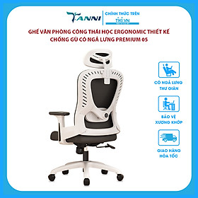 Mua Ghế Văn Phòng Công Thái Học Ergonomic Thiết Kế Chống Gù Có Ngả Lưng Premium 05   Ghế Xoay Văn Phòng Làm Việc Cao Cấp Nhập Khẩu