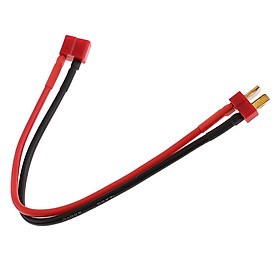 Lipo Battery Cable Male to Female T-Plug Connector Adapter for RC Model Kits - intl