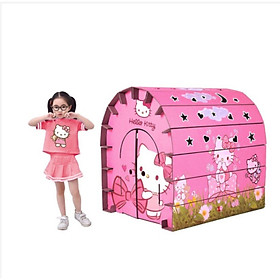 Mua NHÀ BÌA CARTON LẮP GHÉP - Hello Kitty