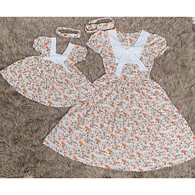 Váy hoa nhí dành cho MẸ đủ size S, M, L, XL TOÀN QUỐC