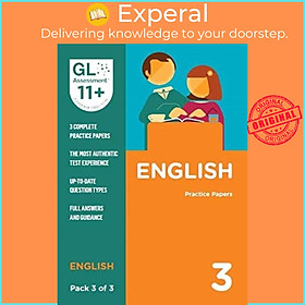 Sách - 11+ Practice Papers English Pack 3 (Multiple Choice) by GL Assessment (UK edition, paperback)