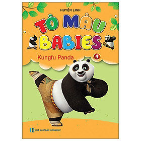 [Download Sách] Tô Màu Babies 4 - Kungfu Panda