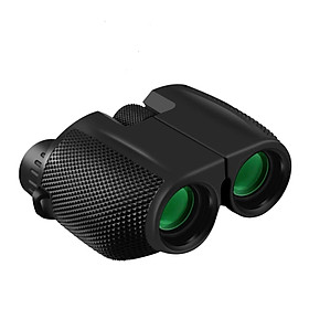 10X25 Mini Binoculars for Adults and Kids with Weak Light Night View BAK4 Prism Waterproof Binoculars for Bird Watching Travel Concerts Hiking