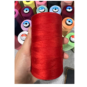 Chỉ đỏ cuộn 5000 mét ,Phụ liệu may mặc