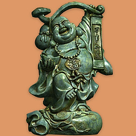 Tượng Phật Di Lặc đội như ý - DL140