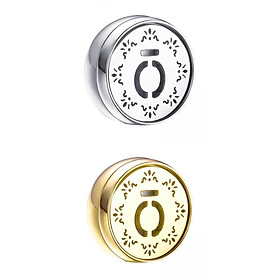2Pcs Aromatherapy Essential Oil Diffuser Locket Button Buckles Air Freshener